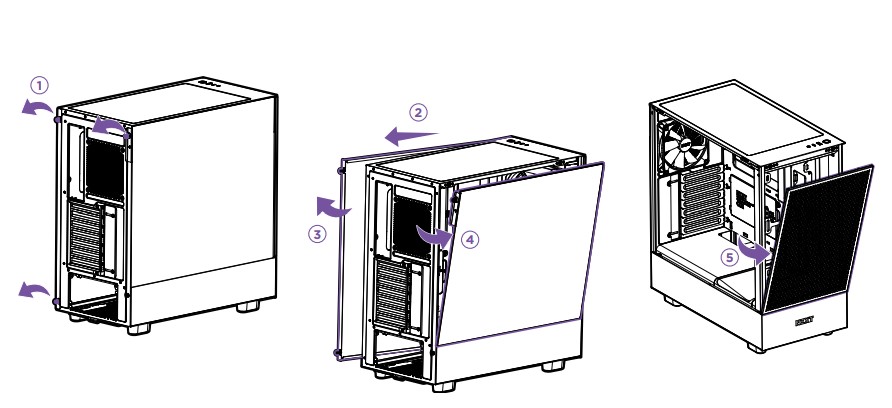 NZXT H5 Flow Compact ATX Mid-Tower PC Gaming Case (6)