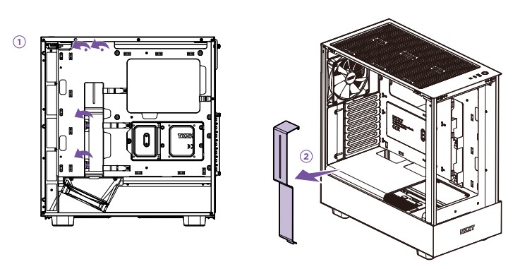 NZXT H5 Flow Compact ATX Mid-Tower PC Gaming Case (7)