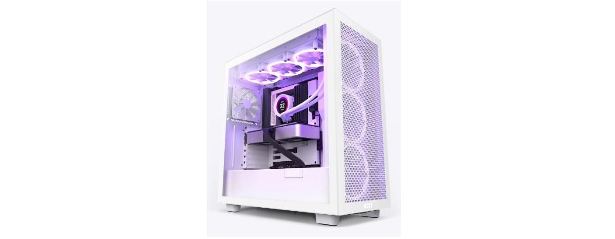 NZXT H5 Flow Compact ATX Mid-Tower PC Gaming Case Featured