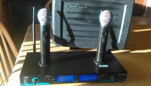 Pyle PDWM2115 Dual Channel Wireless Microphone System Instruction Manual