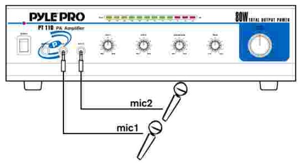 Pyle PT110 Public Address Mono Amplifier User Guide-4