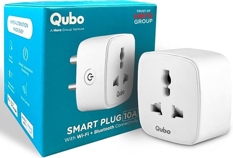 Qubo ‎HSP02 10A Wifi and Bluetooth Smart Plug PRODUCT