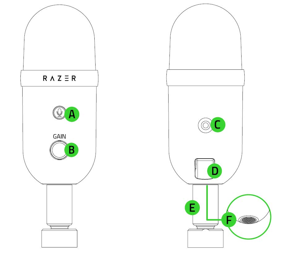 Razer Seiren V2 Pro USB Microphone (1)