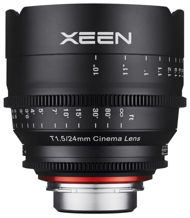 Rokinon Xeen XN24-PL 24mm Professional CINE Lens PRODUCT