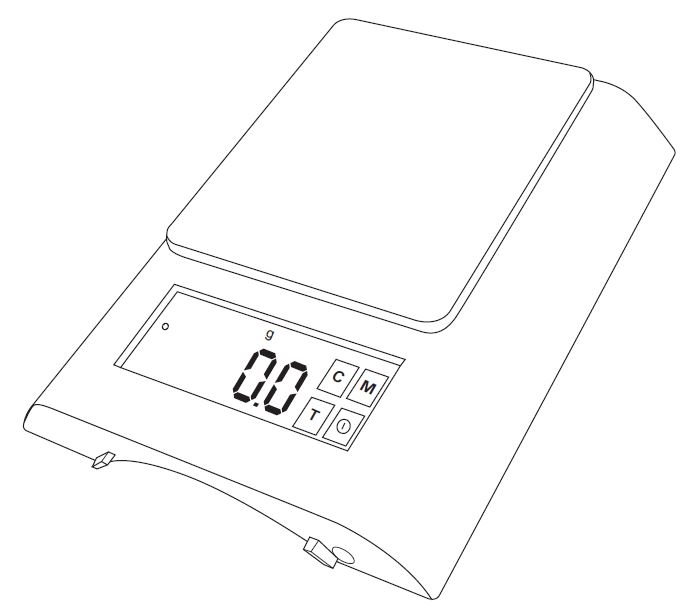 American Weigh Scales X-1500 Digital Bench Scale PRODUCT