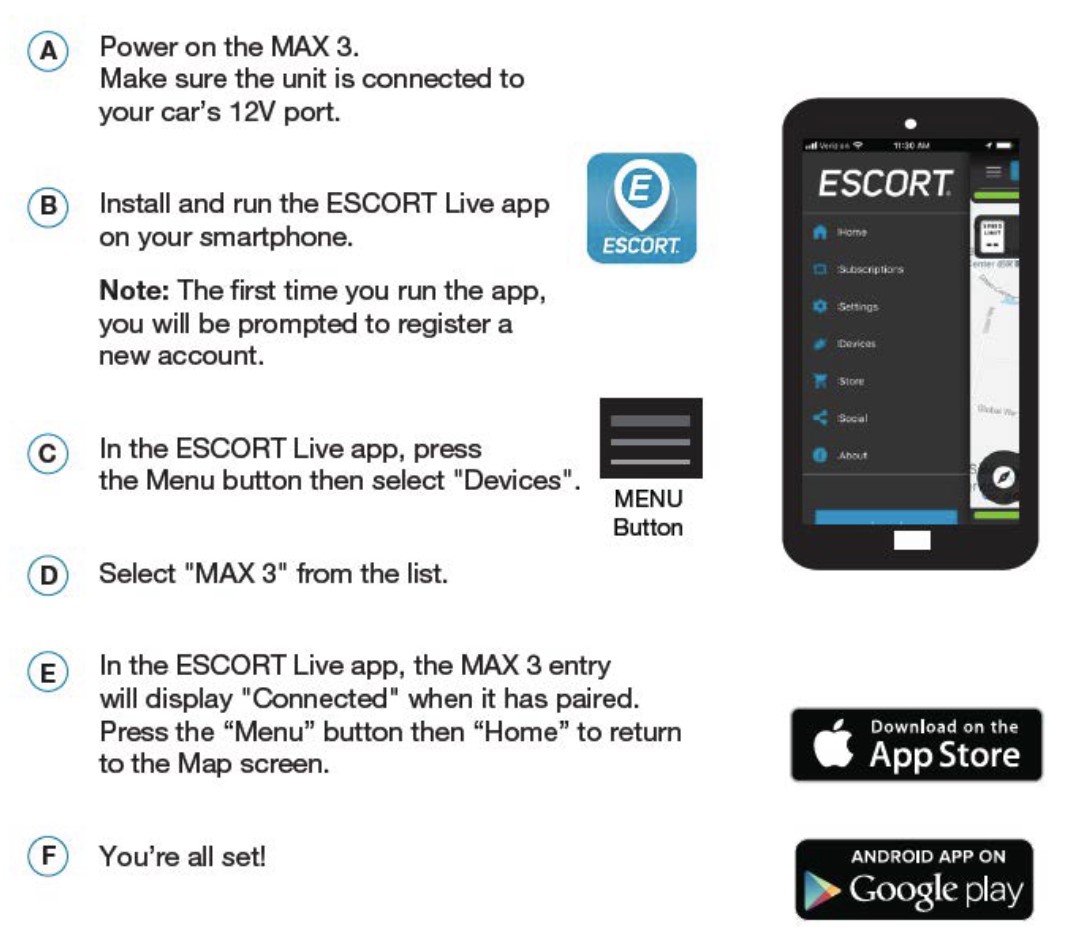 ESCORT-MAX-3-Laser-Radar-Detector-Owner-Manual-12