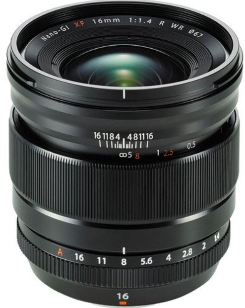 Fujifilm XF16mm R WR Lens PRODUCT