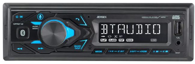 Jensen MPR210 AM-FM Receiver with Bluetooth and Fixed Face PRODUCT