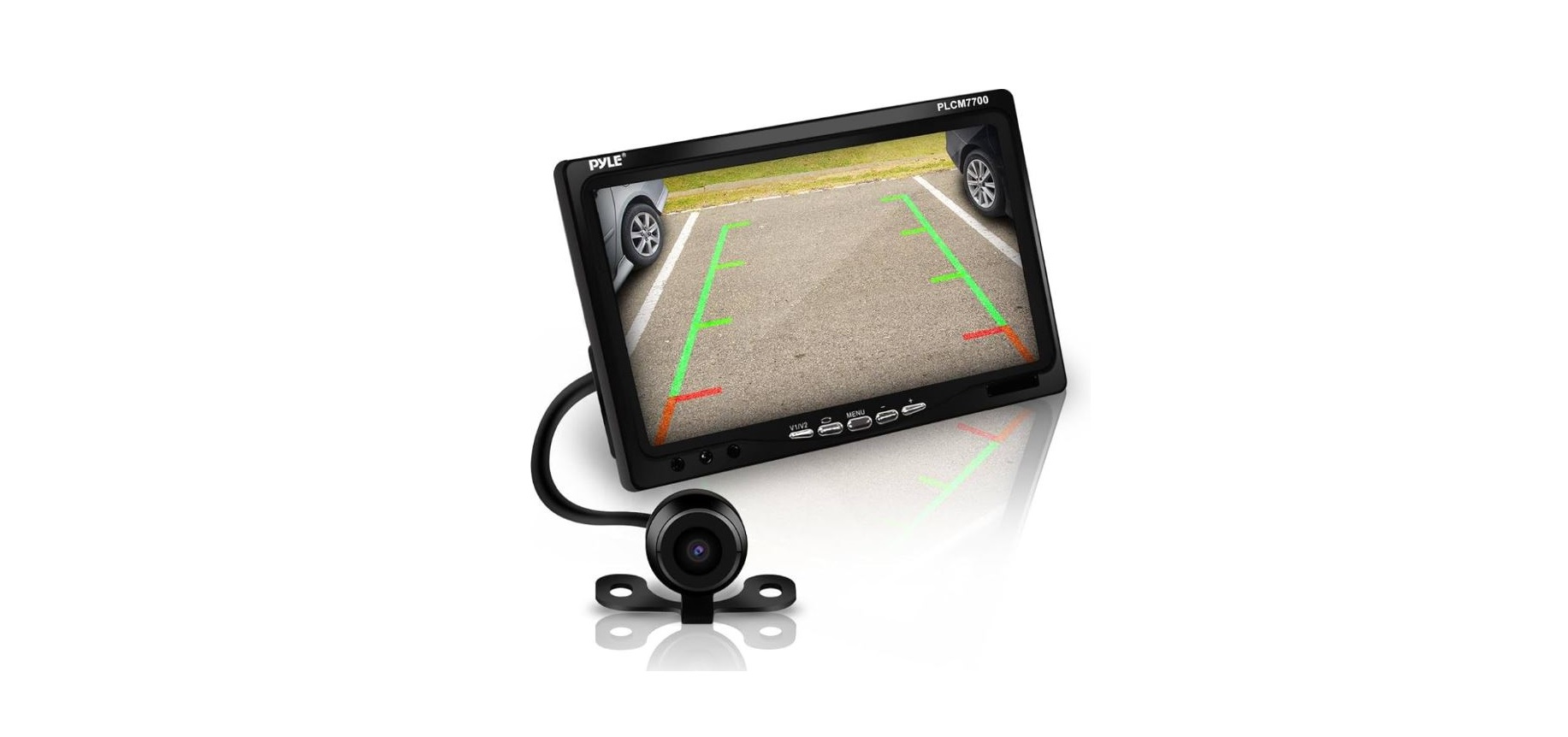 Pyle PLCM7700 Backup Rear View Car Camera Screen Monitor System FEATURE