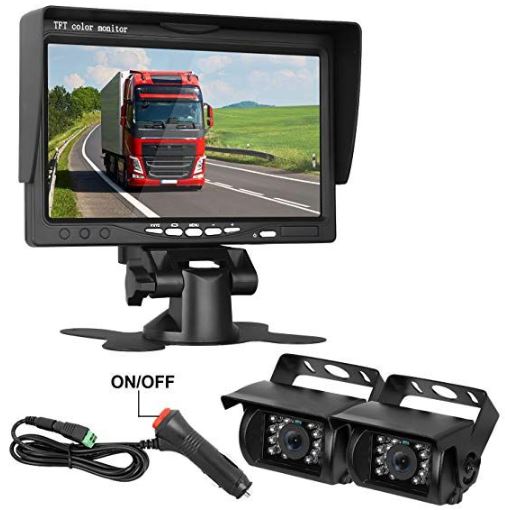 Pyle PLCMTRS77 Car Rear View Camera and Video Monitor PRODUCT