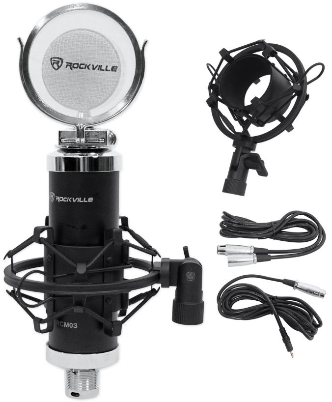 Rockville Studio Recording Condenser Microphone PRODUCT