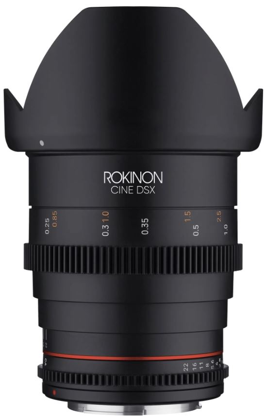 Rokinon 24mm DSX Cine Lens for Canon PRODUCT