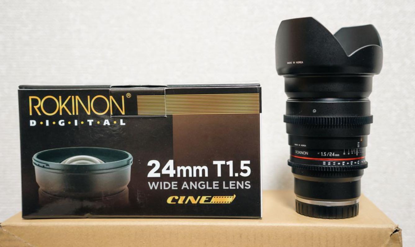 Rokinon Cine DS DS24M-C 24mm Lens for Canon FEATURE