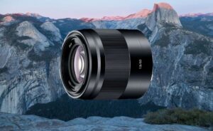 Sony 50mm Mid-Range Lens Operating Instructions