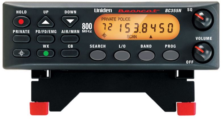 Uniden BC355N 800 MHz 300-Channel Base Scanner