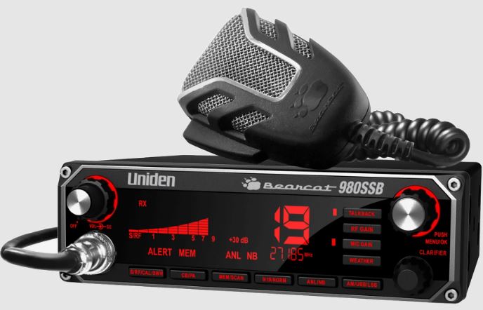 Uniden BEARCAT 980 40- Channel SSB CB Radio