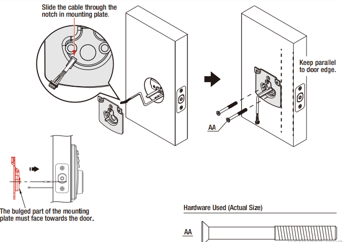 DEFIANT Keypad Electronic Door Lock Installation Guide-15