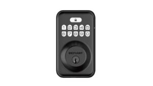 DEFIANT Keypad Electronic Door Lock Installation Guide