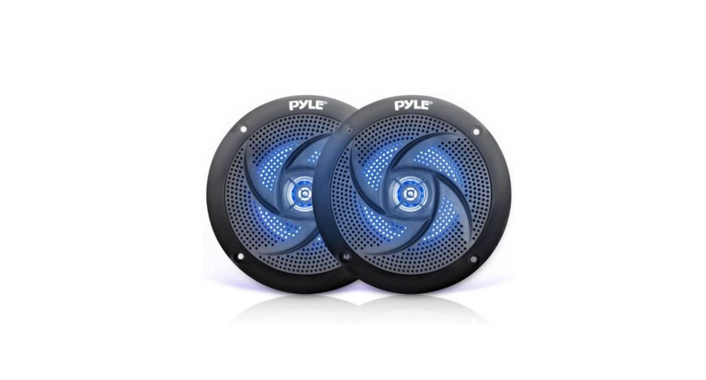 Pyle PLMRS53WL Marine Speakers 2 Way Sound System FEATURE