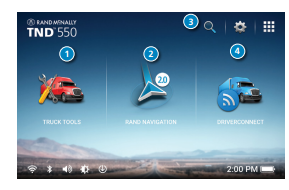 Rand McNally TND 550 5-inch GPS Truck Navigator Display Quick Start Guide-7