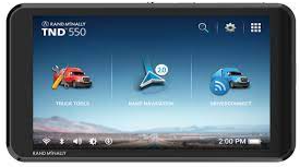 Rand McNally TND 550 5-inch GPS Truck Navigator Display Quick Start Guide-pro img