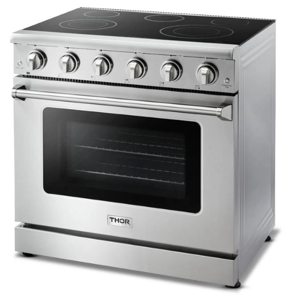 Thor Kitchen HRE3601 professional electric range product
