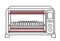 Toshiba TL2-AC25GZA toaster oven Instruction Manual-fig 5