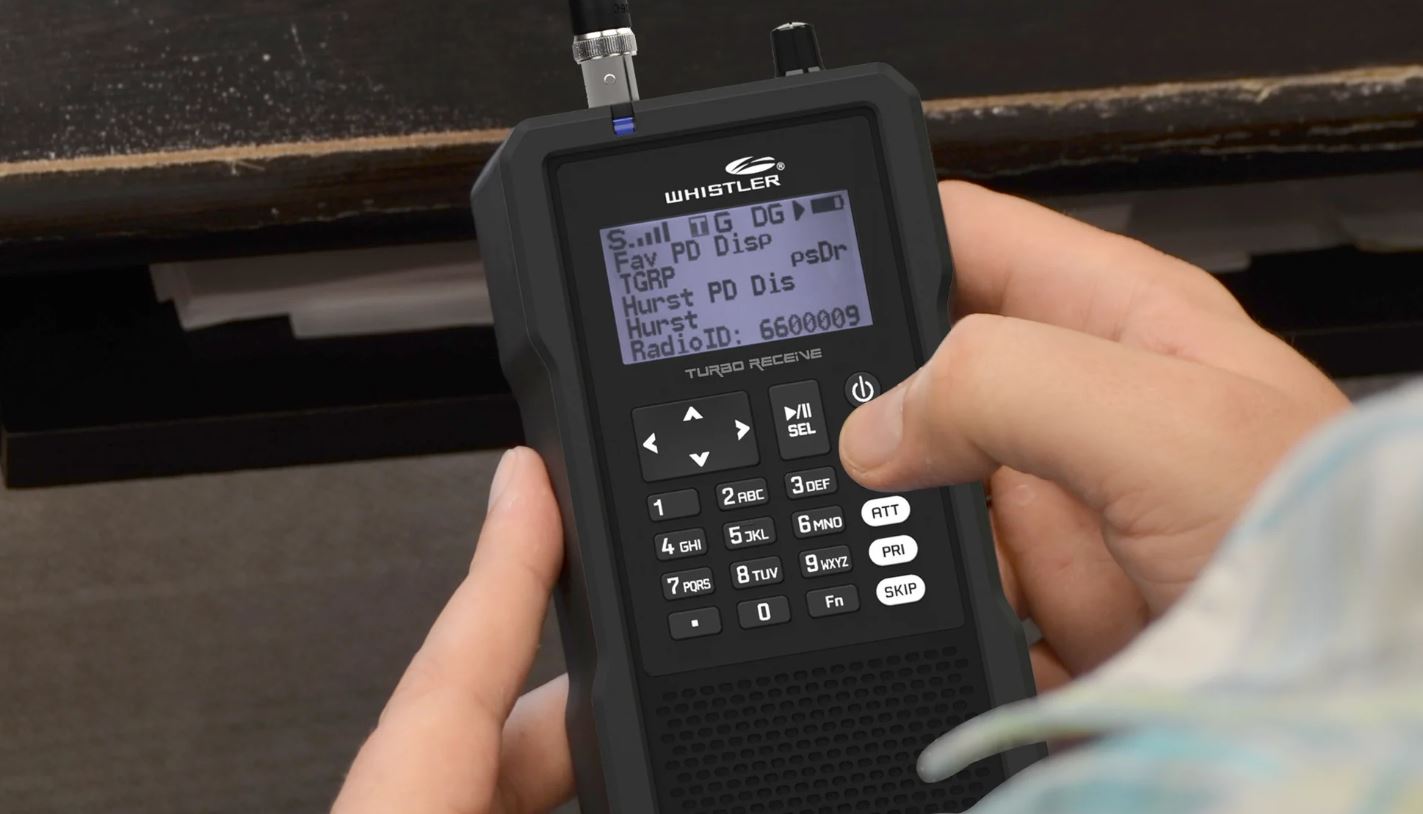 Whistler TRX-1 Handheld Digital Scanner Radio feature