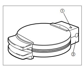 BLACK DECKER WMB500 Belgian Waffle Maker 2