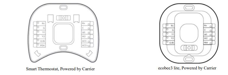 Carrier EB-STATE3LTCR-01 ecobee3 lite Pro Smart Thermostat 1