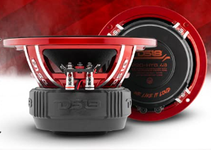DS18 PRO-HY6 4B Hybrid Mid-Range Car Audio Loudspeaker Owner Manual
