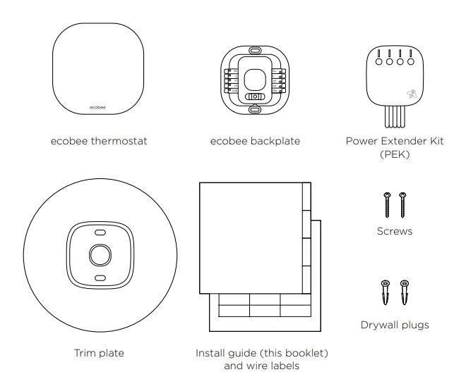 Ecobee3 Lite Wi-Fi Enabled Smart Thermostat 1