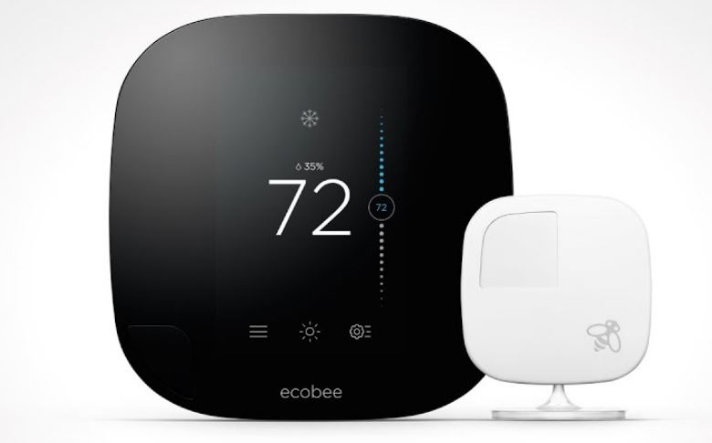 Ecobee3 Smarter Wi-Fi Thermostat with Remote Sensor