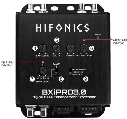 Hifonics BXiPro3 Processor Operator Guide 2