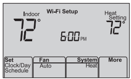 Honeywell Home RTH6580WF Wi-Fi Programmable Thermostat 30