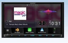KENWOOD DMX908S EXCELON Touchscreen Digital Multimedia Receiver 5