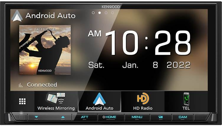 KENWOOD DMX908S EXCELON Touchscreen Digital Multimedia Receiver
