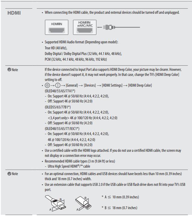 LG C1 4K Series OLED TVs 13