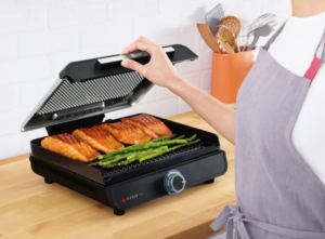 Ninja GR100 Series Smokeless Indoor Grill Quick Start Guide with Recipes
