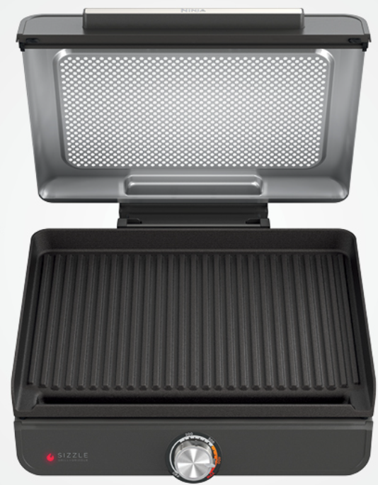 Ninja GR101 Sizzle Smokeless Indoor Grill and Griddle