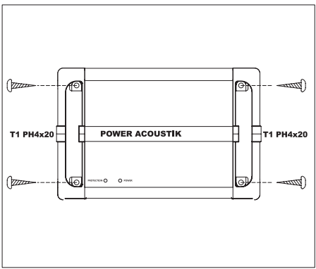 Power Acoustik RZ1-1500D Class D Monoblock Amplifier 8