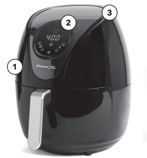 PowerXL HF-196DT 7 QT Maxx Classic Air Fryer 1