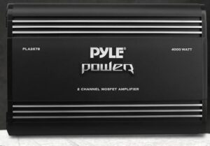 Pyle PLA4278 4-Channel 2000 Watt Bridgeable MOSFET Amplifier User Manual