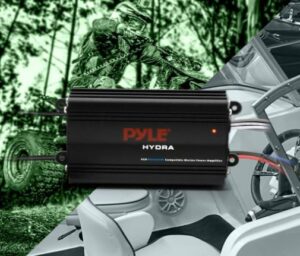 Pyle PLMRMB4CB Auto 4-Channel Marine Amplifier User Manual