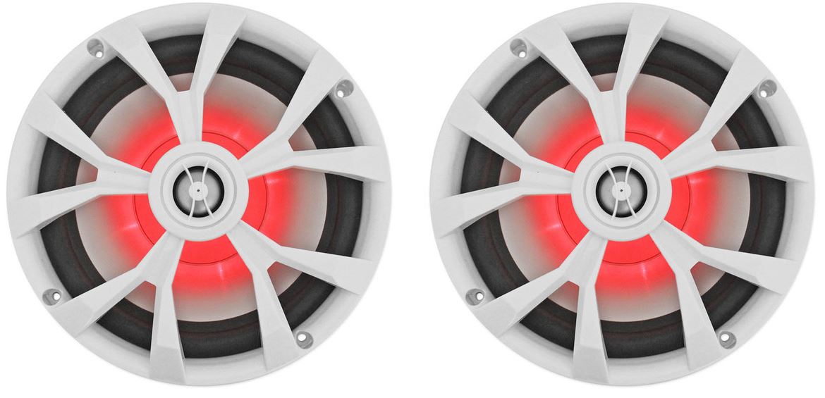 Rockville Pair RKL80MW Marine Boat Speakers