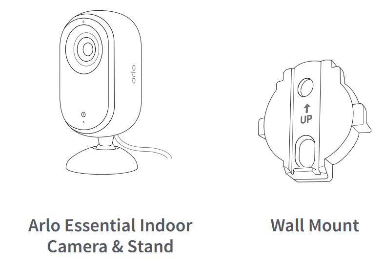Arlo VMC3060 Essential Indoor 2K Security Camera 1