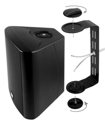 Dual Electronics LU43PB Outdoor Indoor Speakers 4