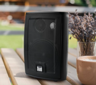 Dual Electronics LU43PB Outdoor Indoor Speakers featured