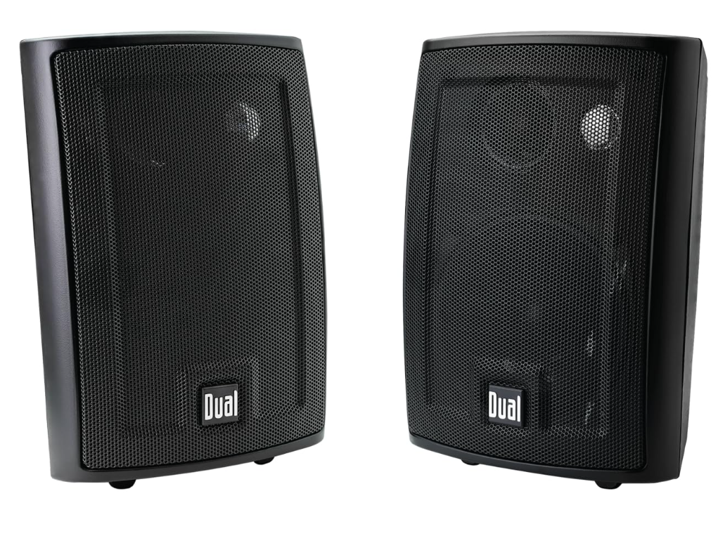 Dual Electronics LU43PB Outdoor Indoor Speakers