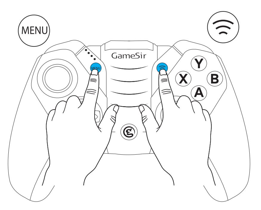 GameSir M2 MFi Wireless Gamepad Gaming Controller 5